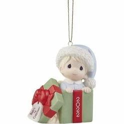 Precious Moments Baby's 1st Christmas Boy Christmas Ornament