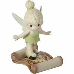 Disney Tinker Bell Map Figurine Table Decor By Precious Moments