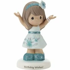 Precious Moments Birthday Wishes Brunette Figurine Table Decor